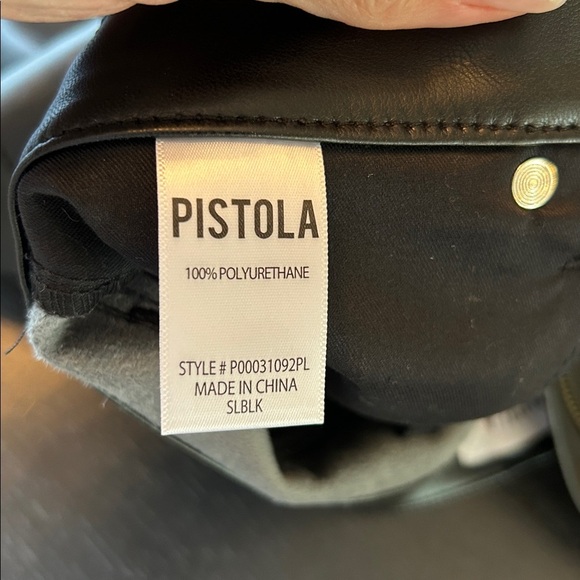 Pistola Rhea Cargo Mini Skirt in Black Slate NWT - Picture 9 of 14